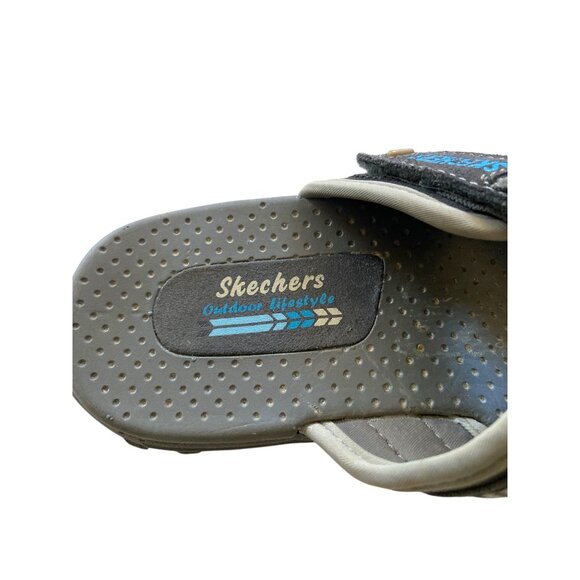 Skechers Outdoor Lifestyle Sandals Gray Size 8 Gorpcore Hiking Summer Camping - Picture 7 of 12